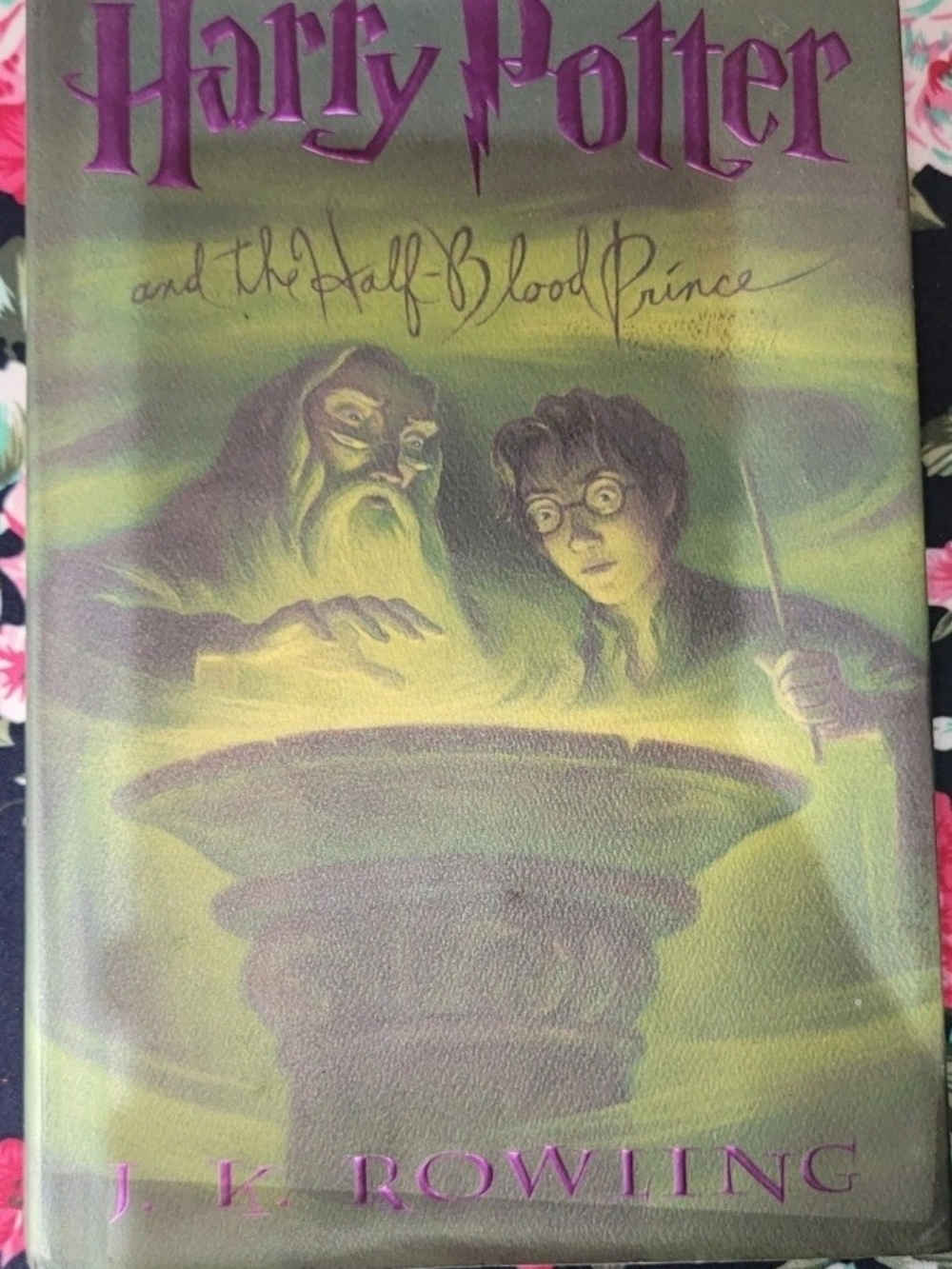 Harry Potter and the Half-Blood Prince Hardcover - Green Cover